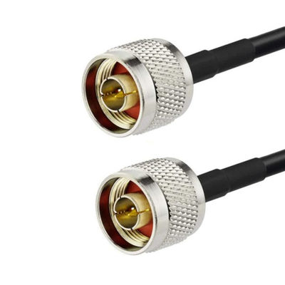 Coaxial Antenna Cable Assembly Extension Low Loss 200 N Male To N Male